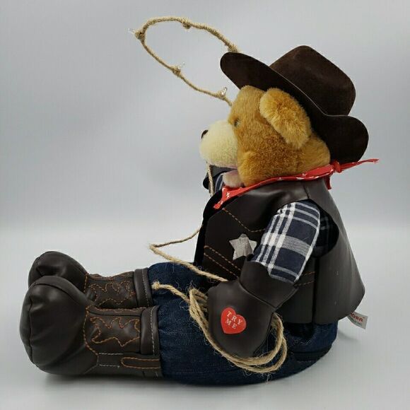 Singing Dancing Plush Cowboy Bear Aurora World Lasso Stuffed Animal Buffalo Gals - Picture 8 of 16